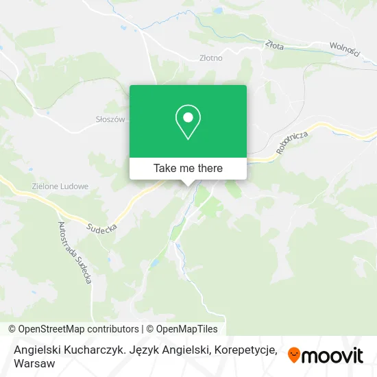 Карта Angielski Kucharczyk. Język Angielski, Korepetycje