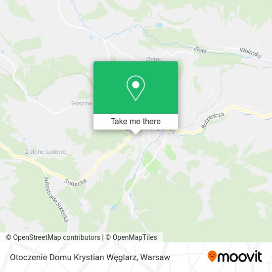 Otoczenie Domu Krystian Węglarz map