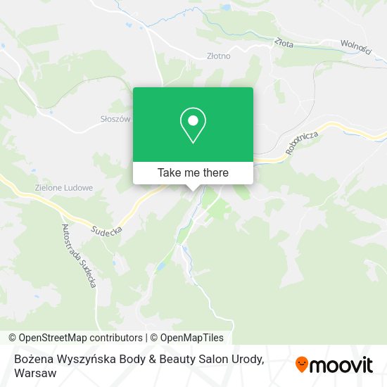 Bożena Wyszyńska Body & Beauty Salon Urody map