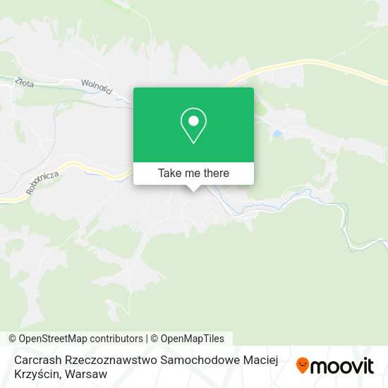 Carcrash Rzeczoznawstwo Samochodowe Maciej Krzyścin map