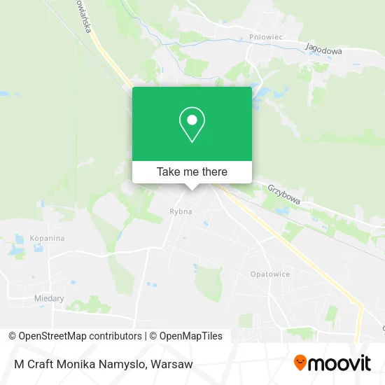 M Craft Monika Namyslo map