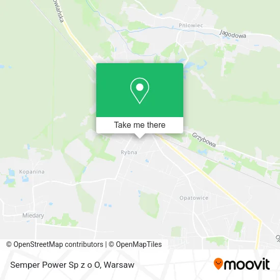 Semper Power Sp z o O map