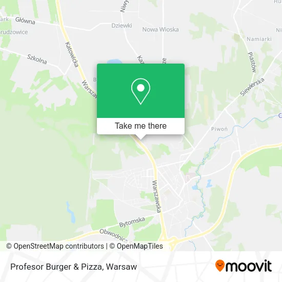 Карта Profesor Burger & Pizza