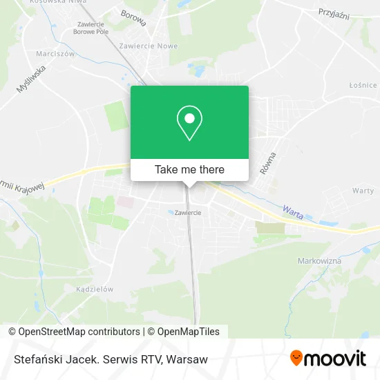 Stefański Jacek. Serwis RTV map