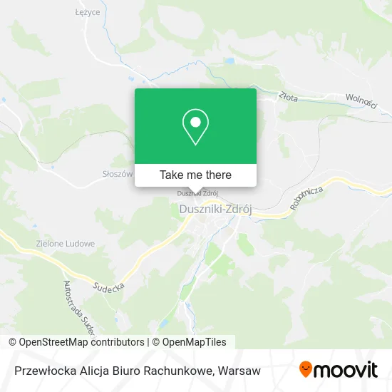 Карта Przewłocka Alicja Biuro Rachunkowe