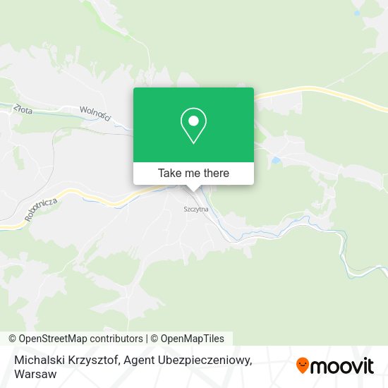 Michalski Krzysztof, Agent Ubezpieczeniowy map