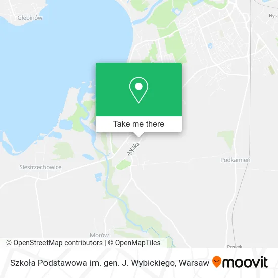 Карта Szkoła Podstawowa im. gen. J. Wybickiego