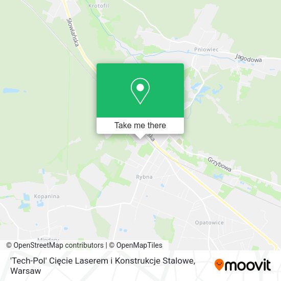 'Tech-Pol' Cięcie Laserem i Konstrukcje Stalowe map