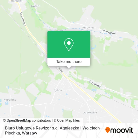 Biuro Usługowe Rewizor s.c. Agnieszka i Wojciech Pischka map