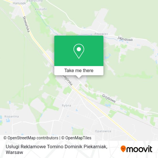 Usługi Reklamowe Tomino Dominik Piekarniak map