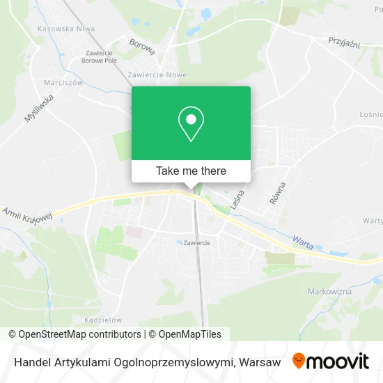 Handel Artykulami Ogolnoprzemyslowymi map