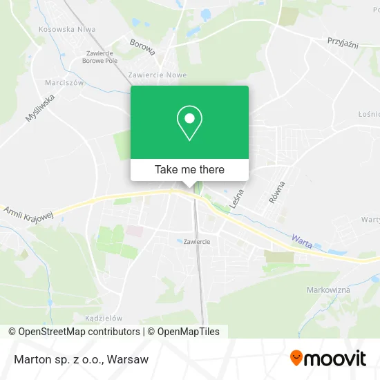 Marton sp. z o.o. map