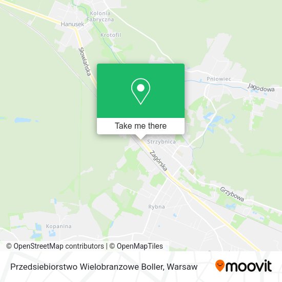 Przedsiebiorstwo Wielobranzowe Boller map