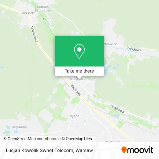 Карта Lucjan Kowolik Swnet Telecom