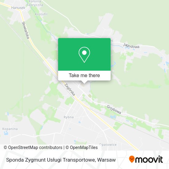 Sponda Zygmunt Usługi Transportowe map