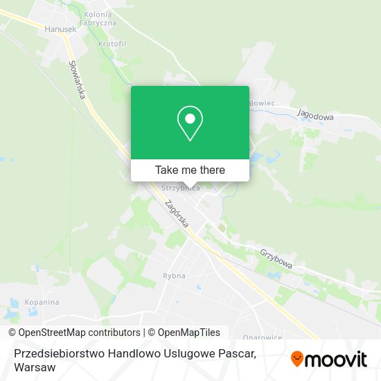 Przedsiebiorstwo Handlowo Uslugowe Pascar map