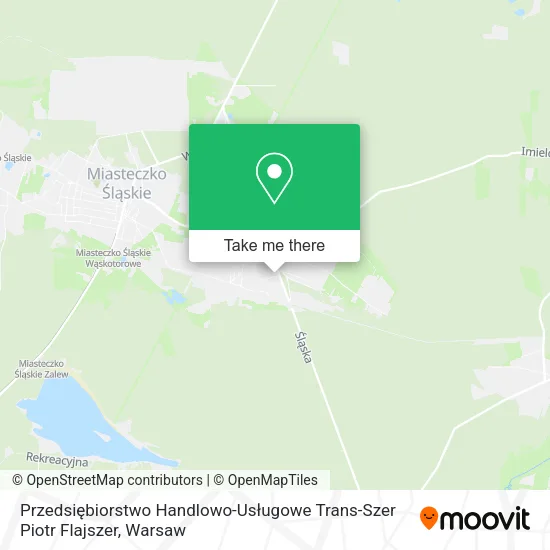 Карта Przedsiębiorstwo Handlowo-Usługowe Trans-Szer Piotr Flajszer