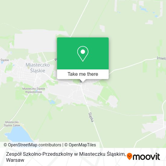 Zespół Szkolno-Przedszkolny w Miasteczku Śląskim map