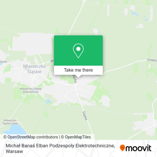 Карта Michał Banaś Elban Podzespoly Elektrotechniczne