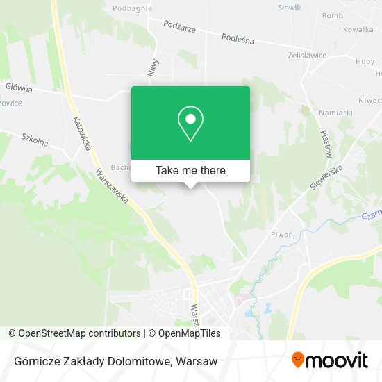 Górnicze Zakłady Dolomitowe map