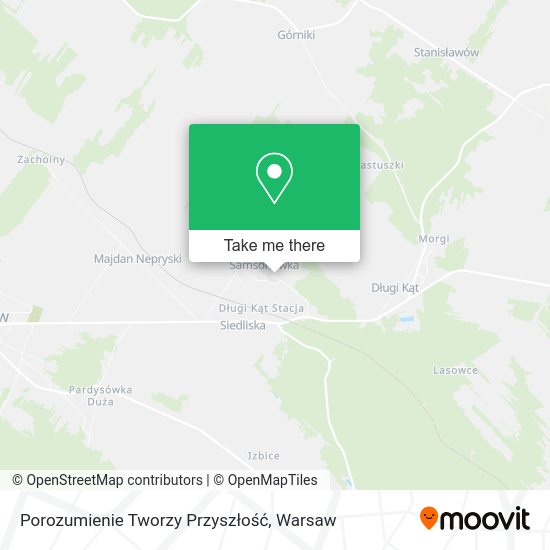 Porozumienie Tworzy Przyszłość map