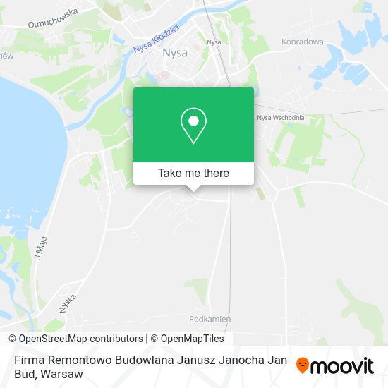 Firma Remontowo Budowlana Janusz Janocha Jan Bud map