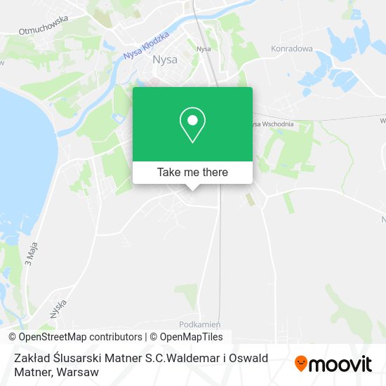 Zakład Ślusarski Matner S.C.Waldemar i Oswald Matner map