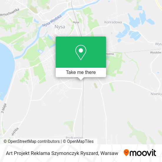 Art Projekt Reklama Szymonczyk Ryszard map