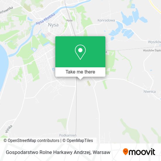 Gospodarstwo Rolne Harkawy Andrzej map