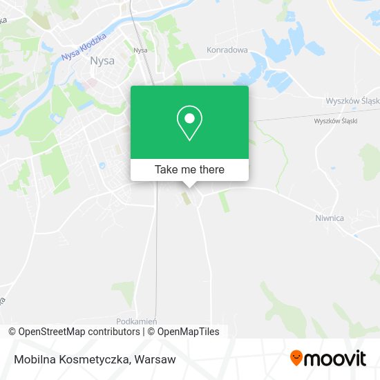 Mobilna Kosmetyczka map