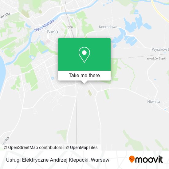 Usługi Elektryczne Andrzej Klepacki map