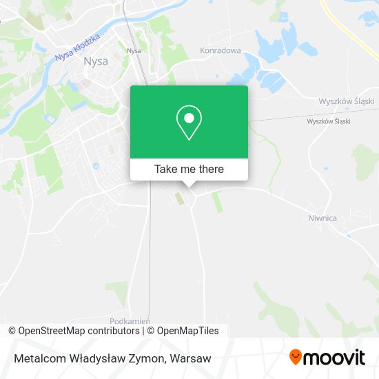 Metalcom Władysław Zymon map