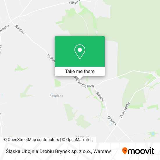 Śląska Ubojnia Drobiu Brynek sp. z o.o. map