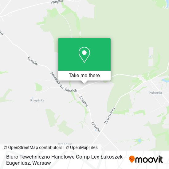 Biuro Tewchniczno Handlowe Comp Lex Łukoszek Eugeniusz map