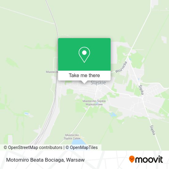 Motomiro Beata Bociaga map