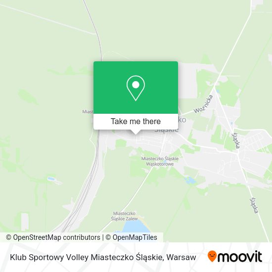 Klub Sportowy Volley Miasteczko Śląskie map