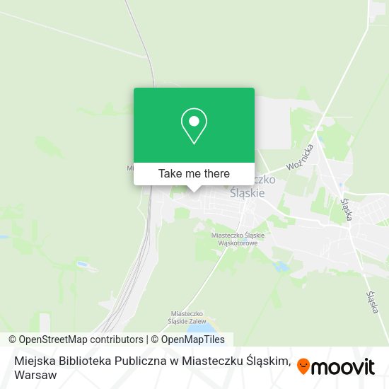 Miejska Biblioteka Publiczna w Miasteczku Śląskim map