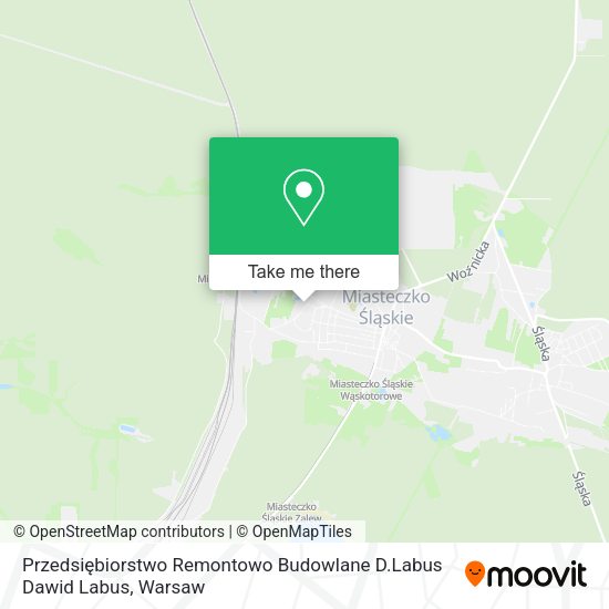 Карта Przedsiębiorstwo Remontowo Budowlane D.Labus Dawid Labus