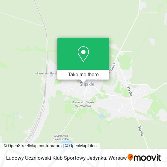 Ludowy Uczniowski Klub Sportowy Jedynka map