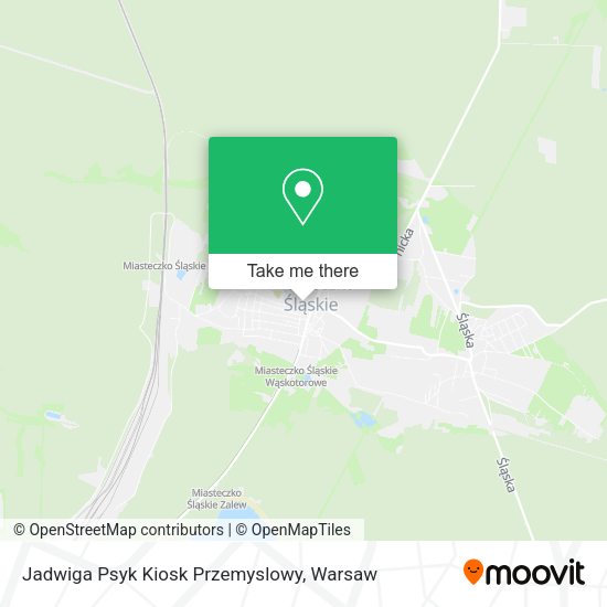 Карта Jadwiga Psyk Kiosk Przemyslowy