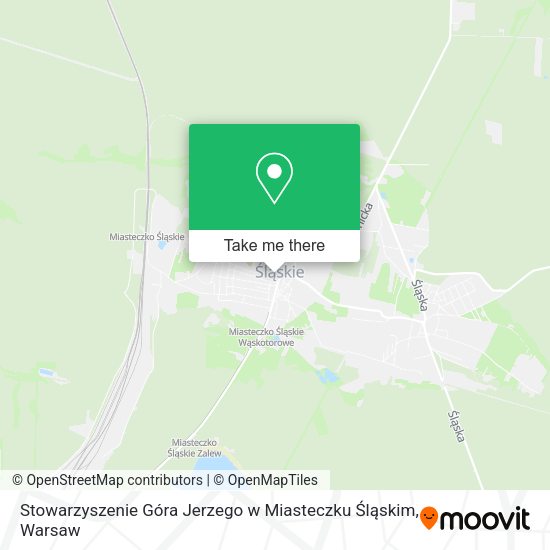 Stowarzyszenie Góra Jerzego w Miasteczku Śląskim map