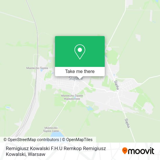 Remigiusz Kowalski F.H.U Remkop Remigiusz Kowalski map