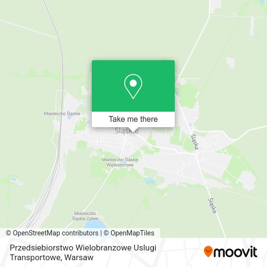 Przedsiebiorstwo Wielobranzowe Uslugi Transportowe map