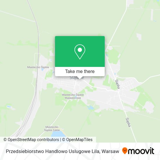 Przedsiebiorstwo Handlowo Uslugowe Lila map