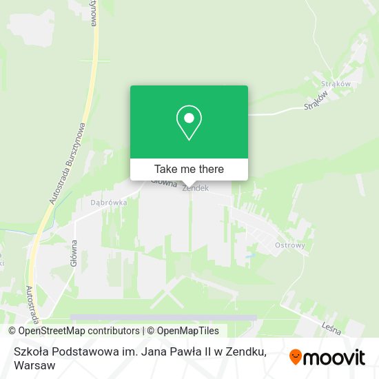 Szkoła Podstawowa im. Jana Pawła II w Zendku map