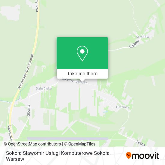 Sokoła Sławomir Usługi Komputerowe Sokoła map