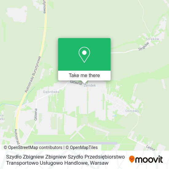 Szydło Zbigniew Zbigniew Szydło Przedsiębiorstwo Transportowo Usługowo Handlowe map