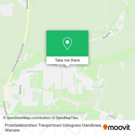 Przedsiebiorstwo Tranportowo Uslugowo Handlowe map