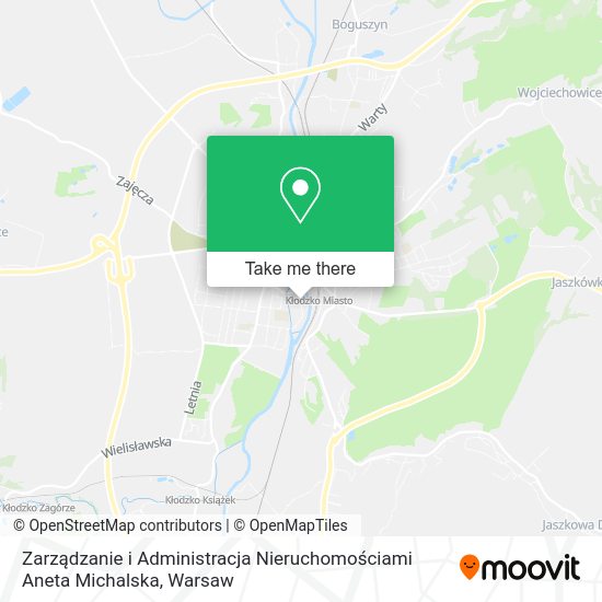 Zarządzanie i Administracja Nieruchomościami Aneta Michalska map