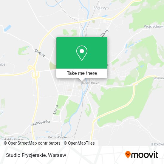 Studio Fryzjerskie map